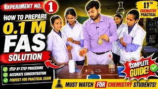 Thumbnail: How to prepare 100 ml of 0.1m  FAS  solution @a2zpractical991 