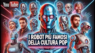 Thumbnail: I Robot più Famosi della Cultura Pop 🤖🎬#robot #robotics #robotica #technology #pop #ai #tech