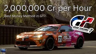 Thumbnail: FASTEST Money Method in GT7 – 2,000,000 Credits in Just 1 Hour