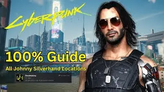 Thumbnail: Every Johnny Silverhand Item Location – Easy 100% Guide