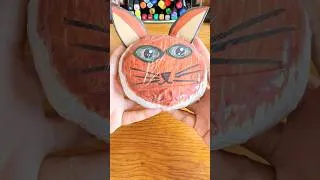 Thumbnail: Cat cathy 🐈 #papercraft #art #craft #trending #shorts #diy #cats #squishy