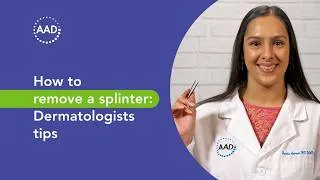 Thumbnail: How to remove a splinter: Dermatologist tips