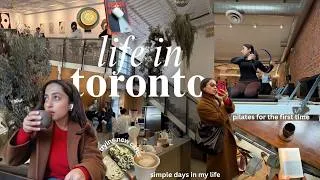Thumbnail: a few (simple and cozy) days in my life | writing, trying new cafes and workouts in the city