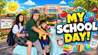 Thumbnail: My School Day Routine! 🌞 