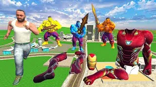 Thumbnail: Franklin Found Ironman Body Parts 😱 INDIAN BIKE DRIVING 3D