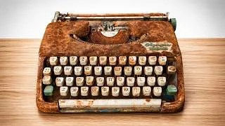 Thumbnail: They Said This 1960 Rusty Typewriter Would Never Type Again...