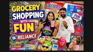 Thumbnail: Grocery shopping vlog | Sunday work | Reliance smart bazar | fun day  #shopping #vlog #marathicouple