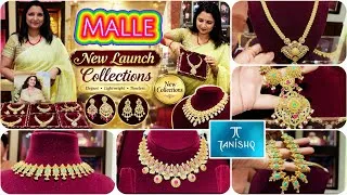 Thumbnail: TANISHQ New Launch 🔥Malle  with uncut diamonds collection with price |Tanishq Ruby, Emerald necklace