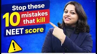 Thumbnail: 10 Common Mistakes Every NEET Aspirant Must Avoid | NEET 2026 Strategy
