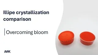 Thumbnail: Illipe crystallization comparison │overcoming bloom │AAK Personal Care