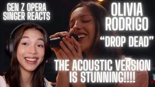 Thumbnail: Gen Z Opera Singer Reacts To Olivia Rodrigo - drop dead (Acoustic Version)