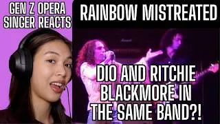 Thumbnail: Gen Z Opera Singer Reacts To Rainbow - Mistreated (Live In Munich 1977)