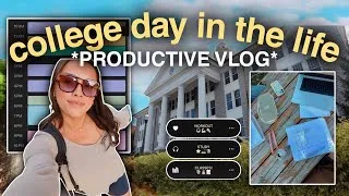 Thumbnail: BUSY & PRODUCTIVE COLLEGE DAY IN THE LIFE | james madison university