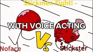 Thumbnail: Stickster Vs Noface WITH VOICE ACTING!