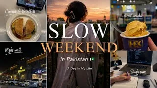 Thumbnail: Slow Weekend in Pakistan 🇵🇰 | Medical Student Life, Study & Night Walk