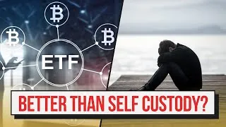 Thumbnail: Are ETFs better than self custody? Currency Wars 2 and VR Class (1 min video)
