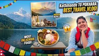 Thumbnail: Day 1 in Pokhara: Phewa Lake, Lakeside Markets & Pokhara's BEST Thakali Food!  | Kathmandu Pokhara