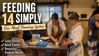 Thumbnail: How We Feed a Family of 14 Without Constant Stress | Our Meal Planning System 