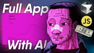 Thumbnail: I Coded A REAL App with AI in 60 minutes! (Cursor, Claude AI)