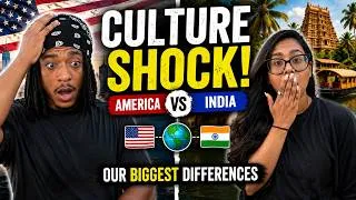 Thumbnail: The Biggest Cultural Differences Between Us | America 🇺🇸 vs India 🇮🇳