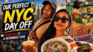 Thumbnail: Our Perfect NYC Day Off ☕ Trader Joe's, Costco & Vietnamese Food