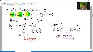 Thumbnail: Analytic Geometry: Determining Conic section from General Equation (TAGALOG)