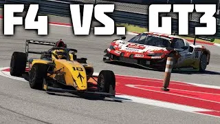 Thumbnail: Formula 4 vs. GT3 - Which is Faster at COTA?