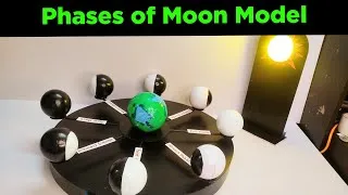 Thumbnail: Moon Phases Working Model | Science Project for School