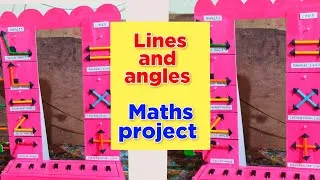 Thumbnail: lines and angles working model | maths project working model
