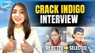 Thumbnail: How to CRACK IndiGo Cabin Crew Interview | All 4 Rounds Explained!