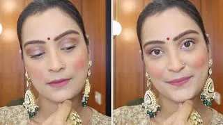 Thumbnail: Festive Makeup Using Just 4 Products Using @SwissBeautyCosmetics 