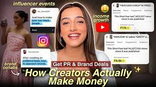 Thumbnail: How Creators Actually Make Money | Brand Deals, PR, Agencies & Creator Secrets