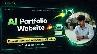 Thumbnail: AI Portfolio Website Design 2026 | Build Your Personal Website Fast.........