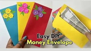Thumbnail: DIY Shagun Envelope With Easy Measurements ✉️ Handmade Money Envelope for Weddings & Festivals
