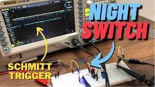 Thumbnail: What are Schmitt Triggers? | Perfecting a Night Switch Circuit!