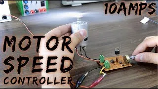 Thumbnail: Making a Powerful PWM DC Motor Speed Controller 12v 10A || Concept of Freewheeling Diode