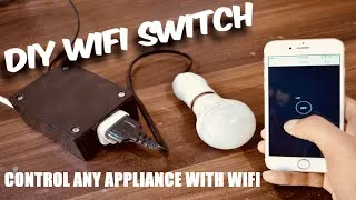 Thumbnail: Turn ON OFF Anything With WIFI? Smart Switch using ESP8266 || ESP8266 Home Automation || Sonoff