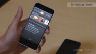 Thumbnail: iPhone 5 Features New [2 of 3] -- Fingerprint Scan & Siri Message Center
