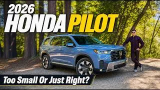 Thumbnail: 2026 Honda Pilot Review | Smaller Inside, But More Fun to Drive