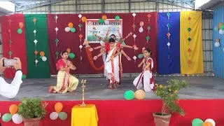 Thumbnail: modern bharatnatyam || opening performance of Independence day || Pranavalaya 