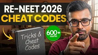 Thumbnail: Tukka Strategy in RE-NEET 2026 ⏳| Tricks & Cheat Codes for NEET 2026 💡🔥 #reneet2026 #tukkastrategy