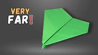 Thumbnail: How to Make Easy Paper Airplane That Fly Far - Easy Paper Airplane Tutorial