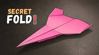 Thumbnail: How To Fold Paper Airplane Jet - EASY Paper Plane that FLY FAR