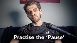 Thumbnail: The Law of Pausing - How you 𝘳𝘦𝘢𝘤𝘵𝘪𝘯𝘨 to everything ruins your life .