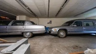 Thumbnail: Abandoned Funeral Home With Caskets And Hearse Left Behind