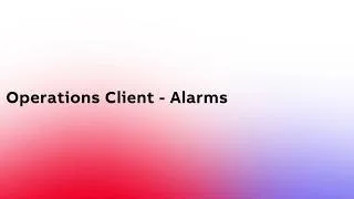 Thumbnail: ABB Ability™ System 800xA® Operations Client: Alarms