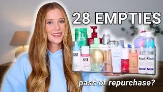 Thumbnail: Beauty Empties 2026! Haircare, Skincare, Bodycare, & Makeup Products I've Used Up