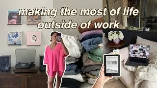Thumbnail: making the most of life outside of my 9-5 (even when I have no plans)