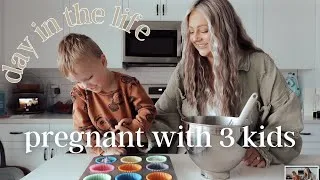 Thumbnail: DAY IN THE LIFE OF A PREGNANT MOM | baking, feeling conflicted & bonoch review!