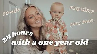 Thumbnail: 24 HOURS with a 1 YEAR OLD | schedule, meals, playtime and more!